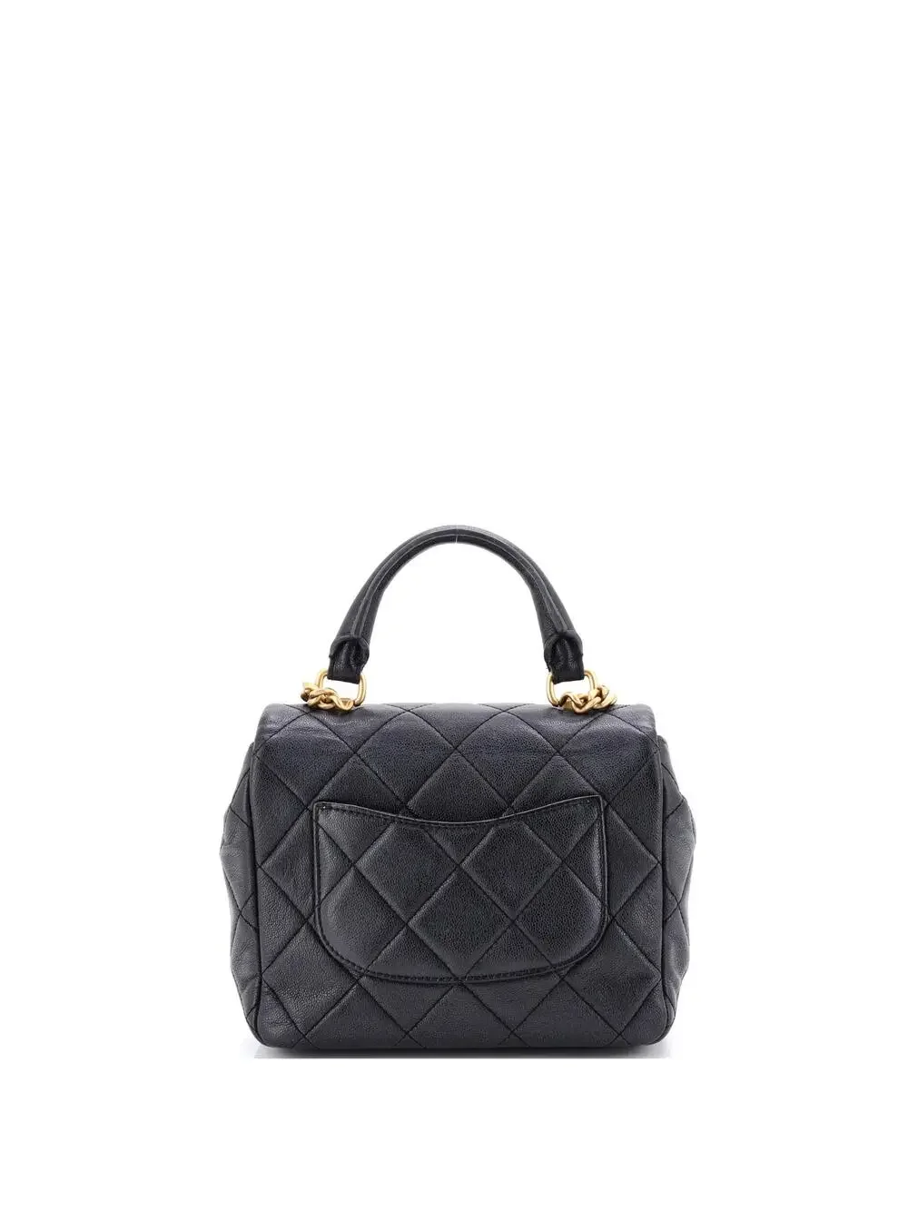 Chanel Square Top Handle Flap Bag #227674C48B